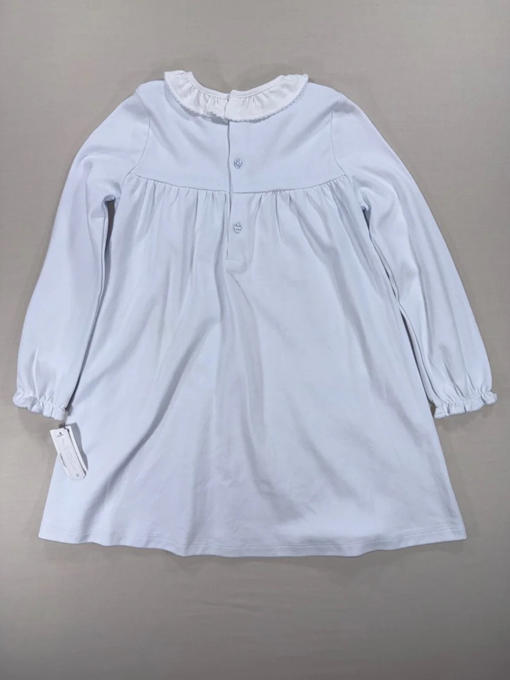 Edgehill Collection Girls Blue Long Sleeve Knit Dress 6X NWT